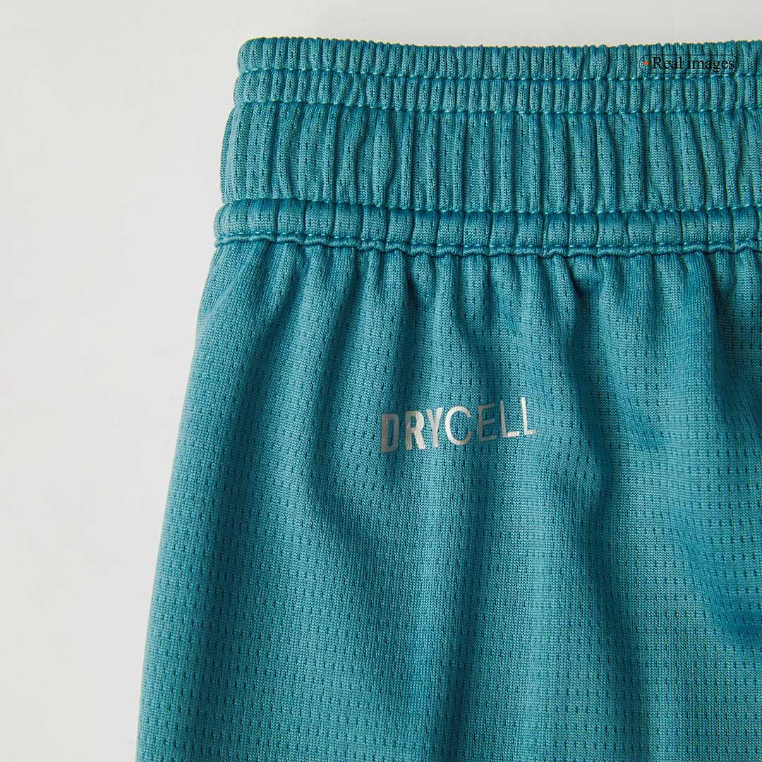Manchester City Shorts 2024/25 Fourth Away Blå - UCL-3