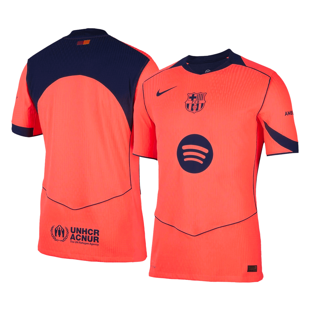 Barcelona Tröja 2025/26 Tredje Orange