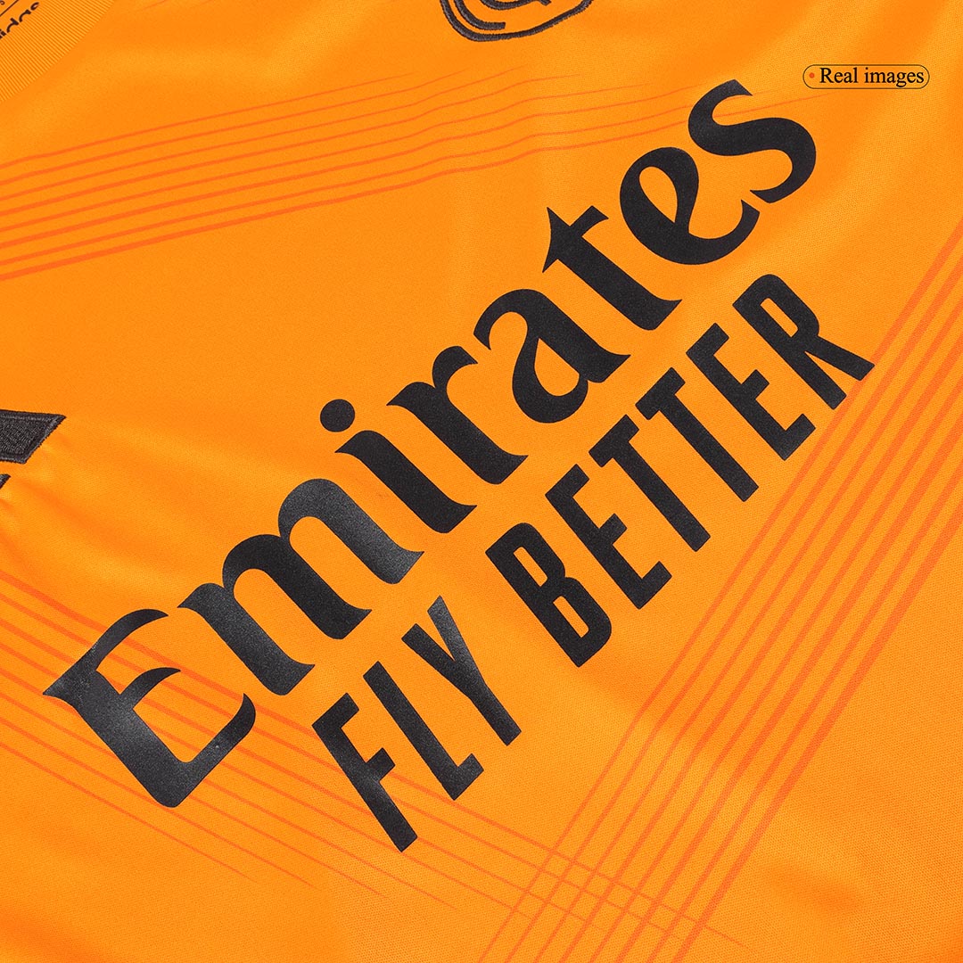 Real Madrid Tröja 2024/25 Borta Långärmad Orange