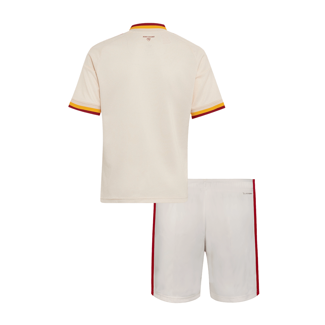 Roma Tröja 2026/27 Borta Vit Barn