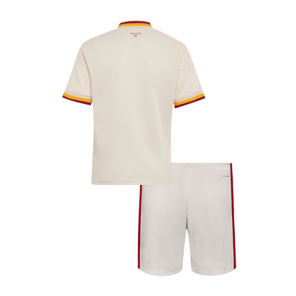 Roma Tröja 2026/27 Borta Vit Barn-2