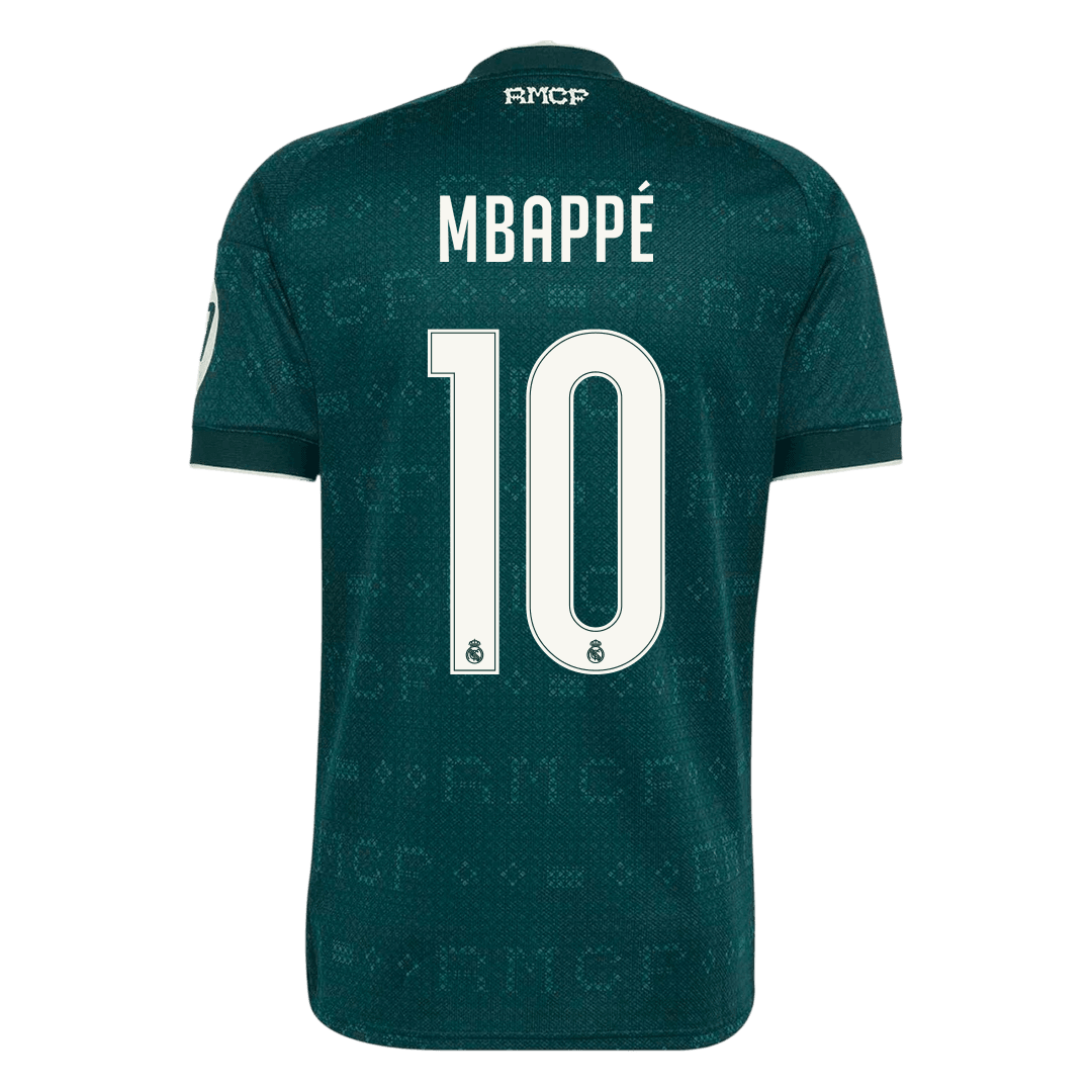 Real Madrid Tröja MBAPPÉ #10 2026/27 Borta Grön-3