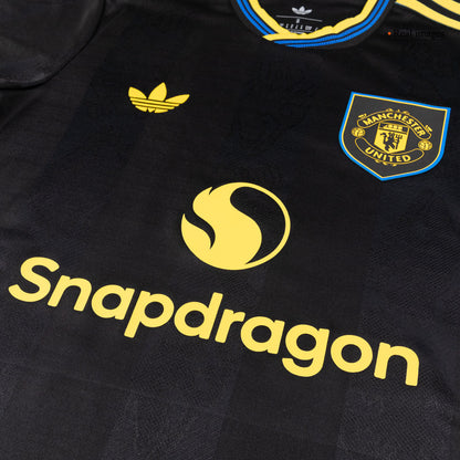 Manchester United Tröja 2025/26 Tredje Svart-6