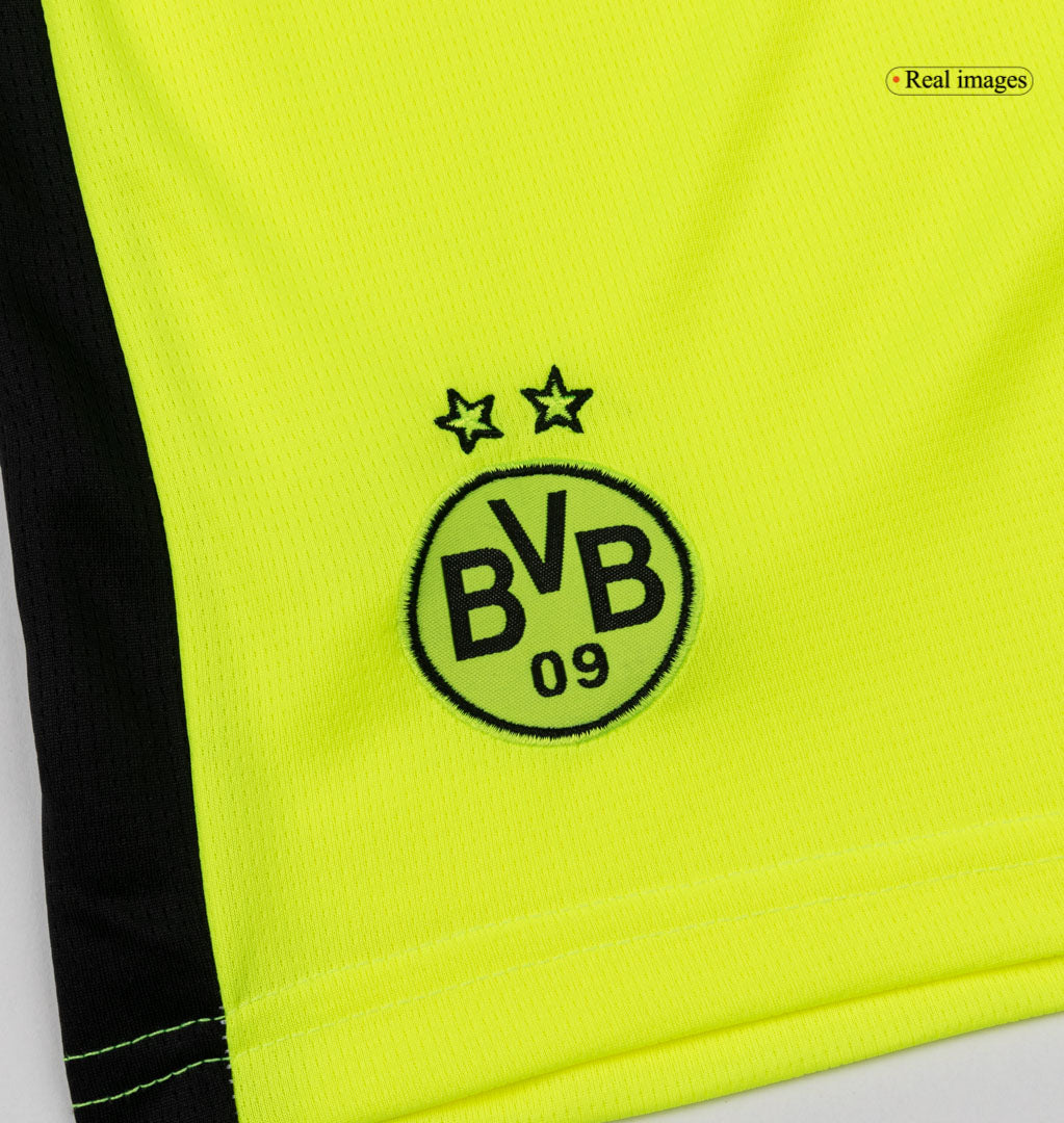 Borussia Dortmund Tröja 2025/26 Borta Grå Barn