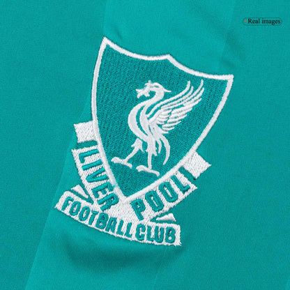 Liverpool Tröja EKITIKE #22 2025/26 Tredje Grön-8