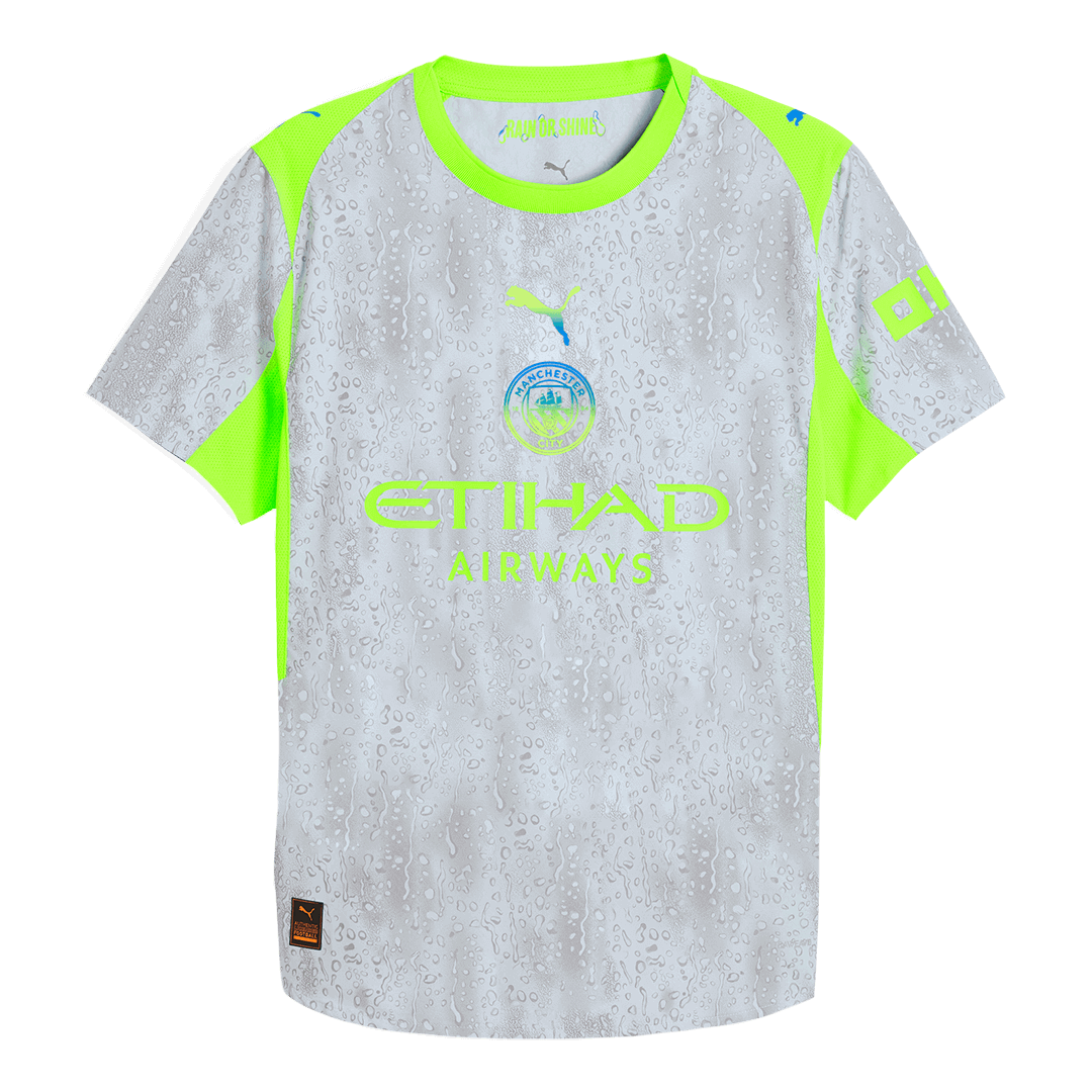 Manchester City Tröja 2025/26 Tredje Grå