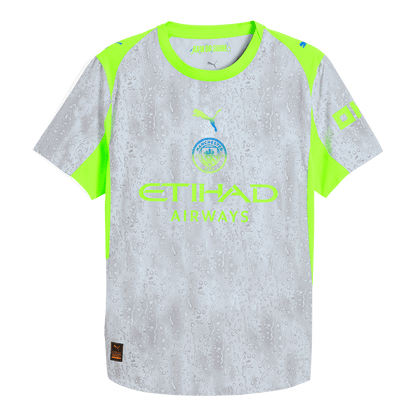Manchester City Tröja 2025/26 Tredje Grå