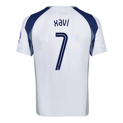 Tottenham Hotspur Tröja XAVI #7 2025/26 Hemma Vit - UCL-9