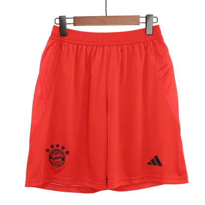 Bayern Munich Shorts 2024/25 Hemma Röd-8
