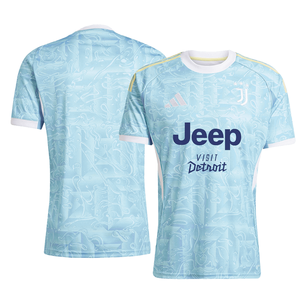 Juventus Tröja 2025/26 Borta Blå-7