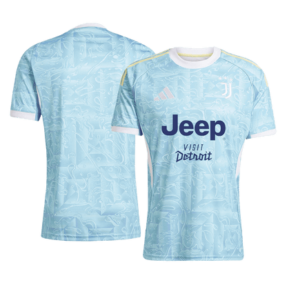 Juventus Tröja 2025/26 Borta Blå-7