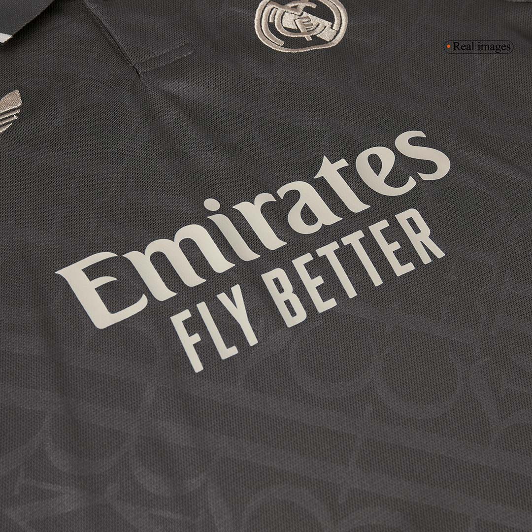 Real Madrid Tröja 2024/25 Tredje Grå Barn