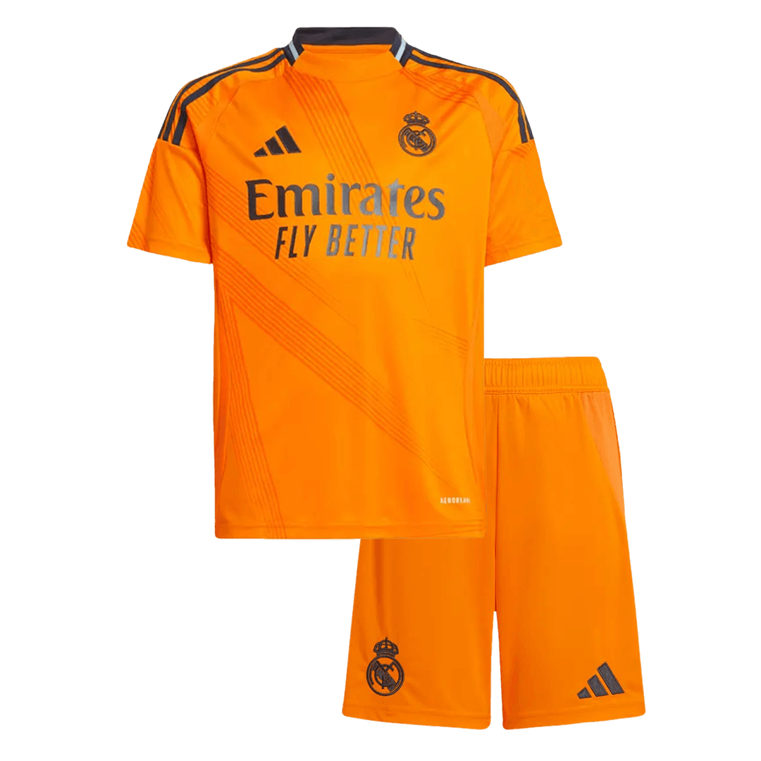 Real Madrid Tröja 2024/25 Borta Orange Barn