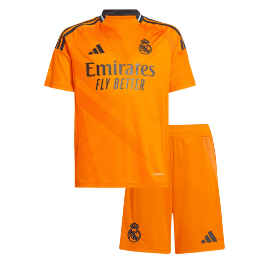 Real Madrid Tröja 2024/25 Borta Orange Barn