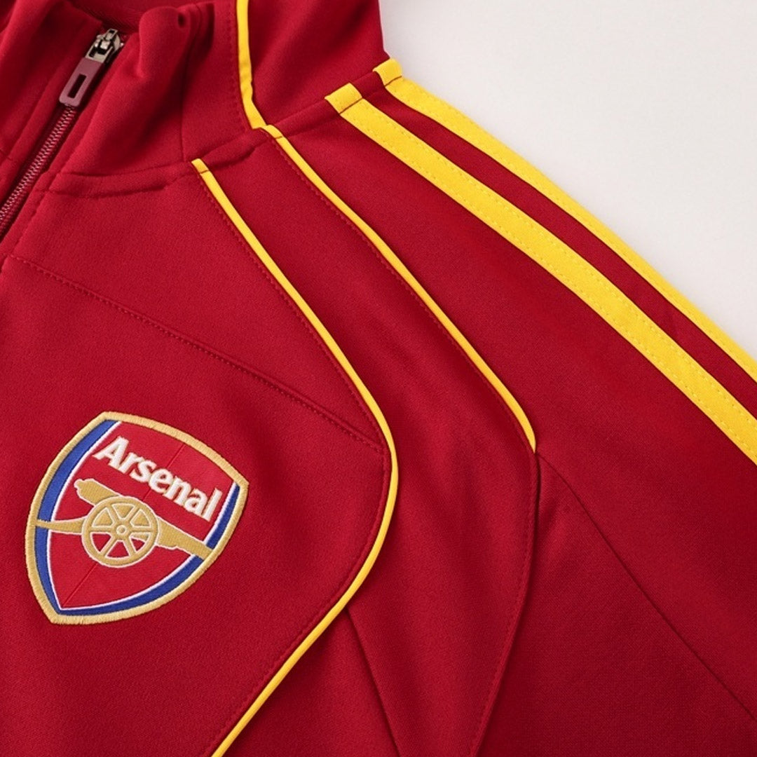 Arsenal Träningsjacka 2025/26 Röd-4