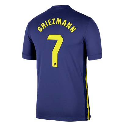 Atletico Madrid Tröja GRIEZMANN #7 2025/26 Borta Mörkblå-10