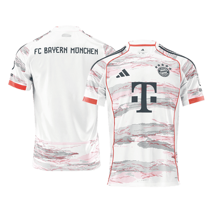 Bayern Munich Tröja 2025/26 Borta Vit-12