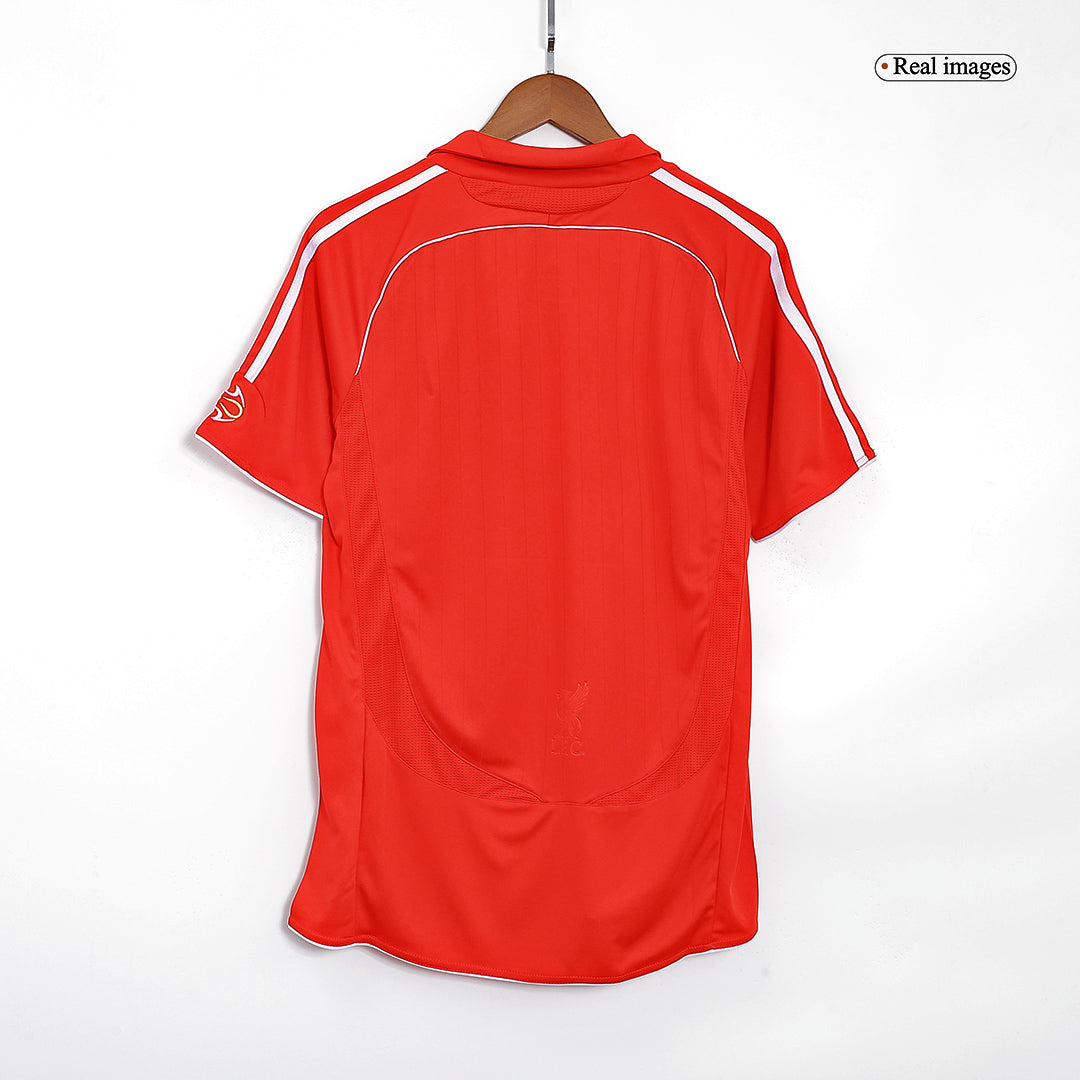 Liverpool Hemmatröja 2006/07 Retro Tröja
 Röd-10