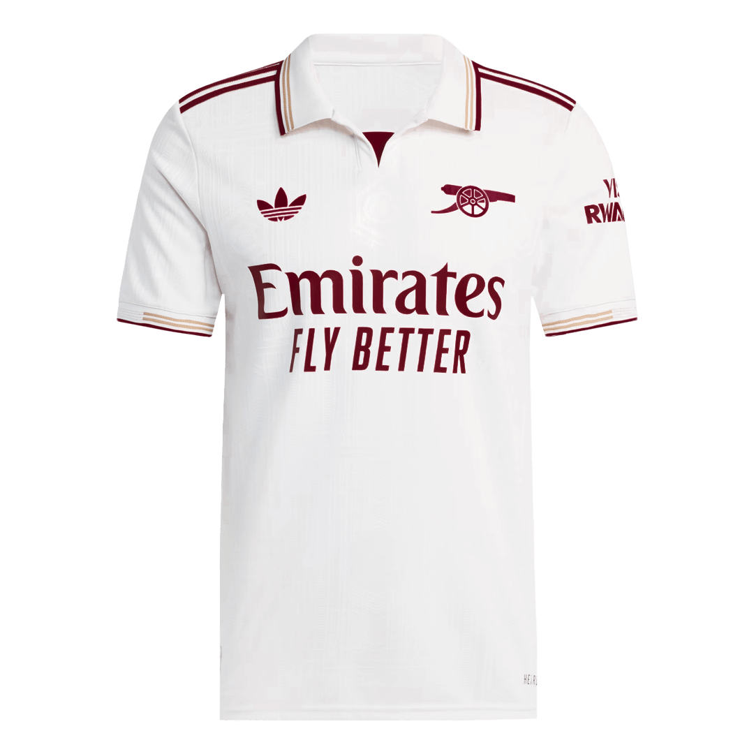 Arsenal Tröja 2025/26 Tredje Vit