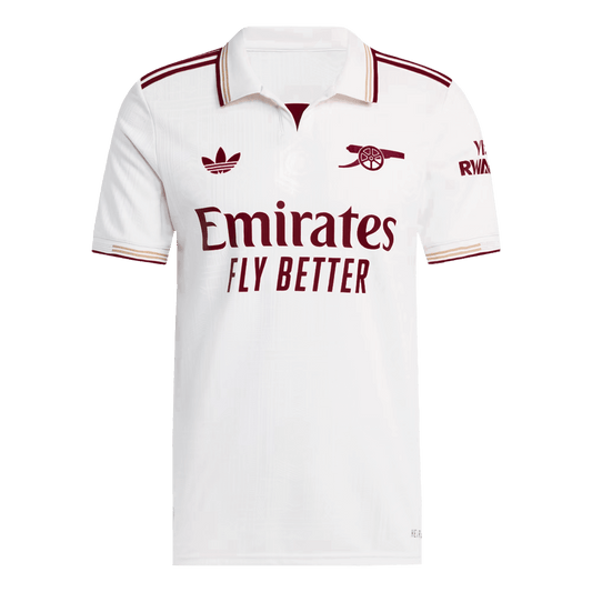 Arsenal Tröja 2025/26 Tredje Vit