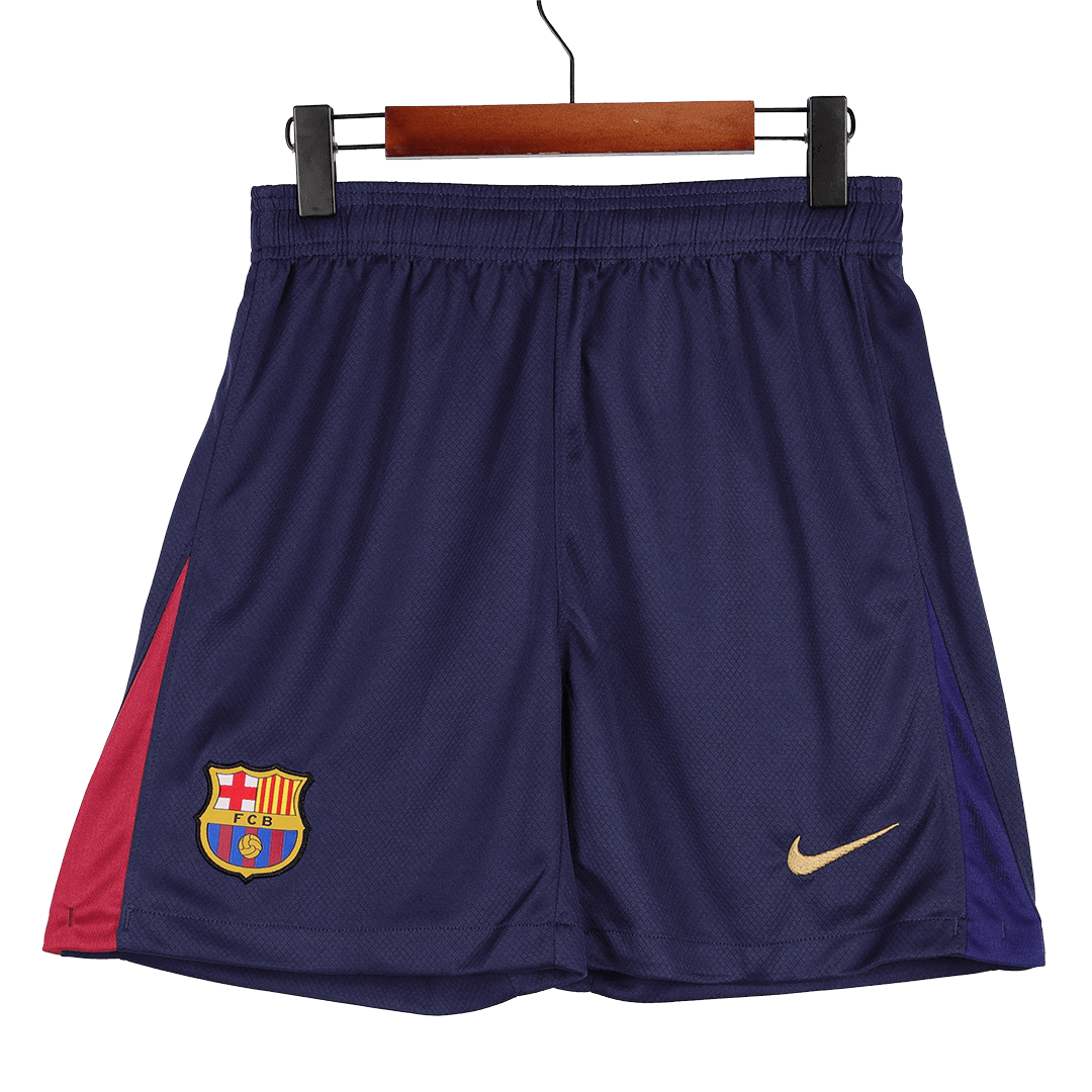 Barcelona Shorts 2024/25 Hemma Mörkblå