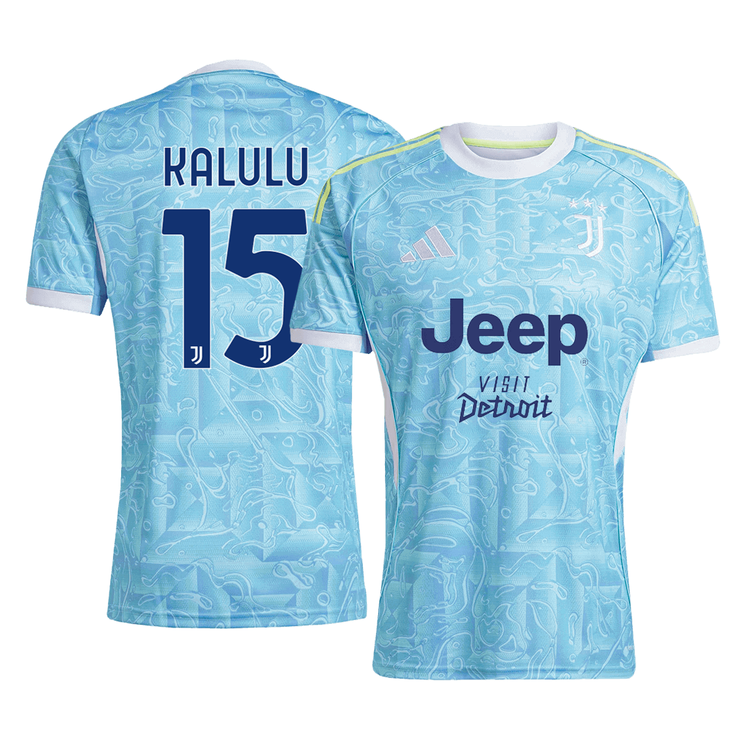 Juventus Tröja KALULU #15 2025/26 Borta Blå