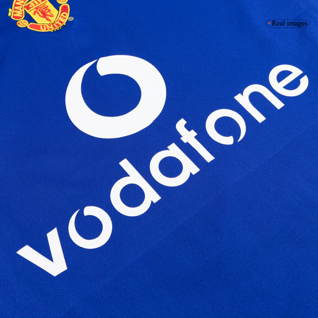 Manchester United Bortatröja 2005/06 Retro Tröja
 Blå