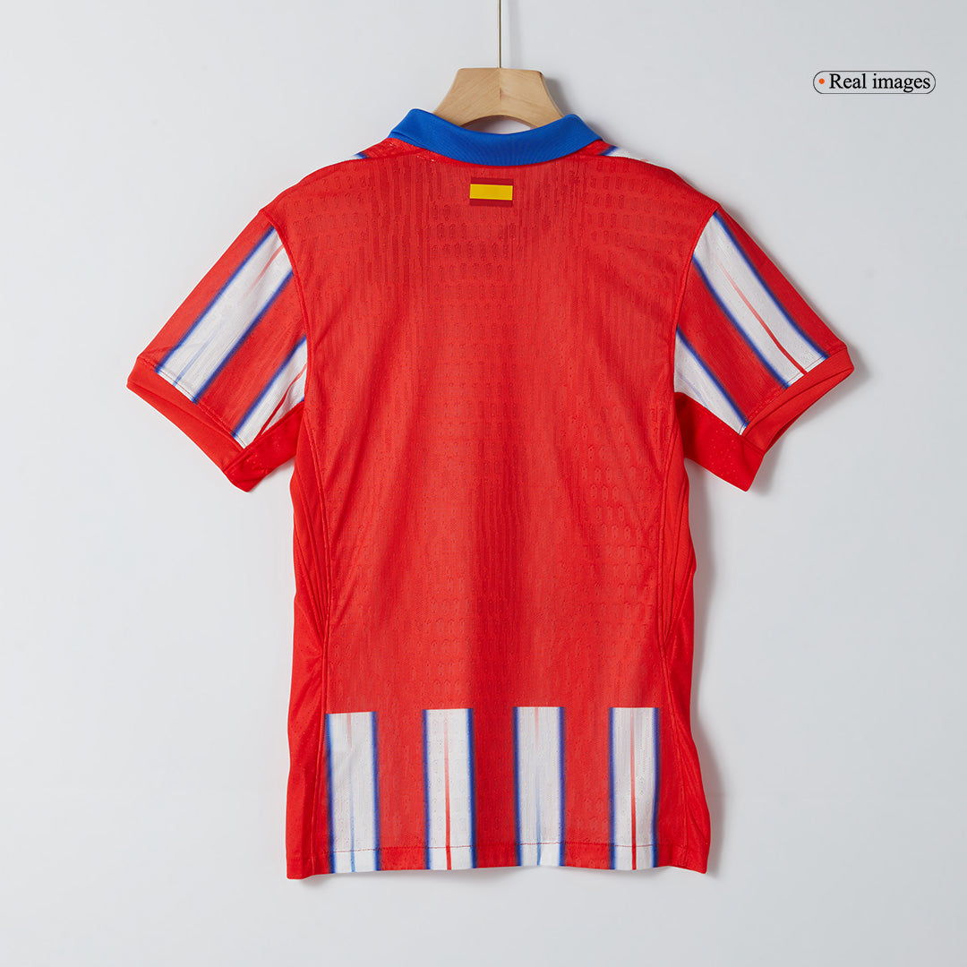 Atletico Madrid Tröja 2024/25 Hemma Autentisk Röd & Vit