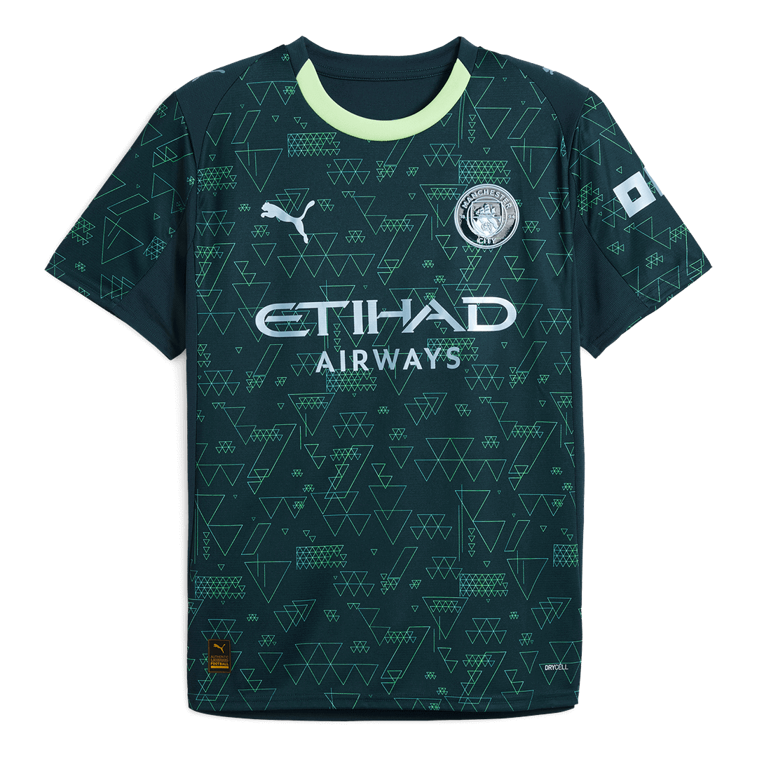 Manchester City Tröja 2025/26 Fourth Away Grön