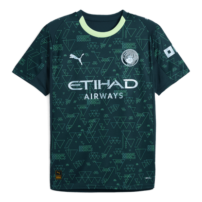 Manchester City Tröja 2025/26 Fourth Away Grön