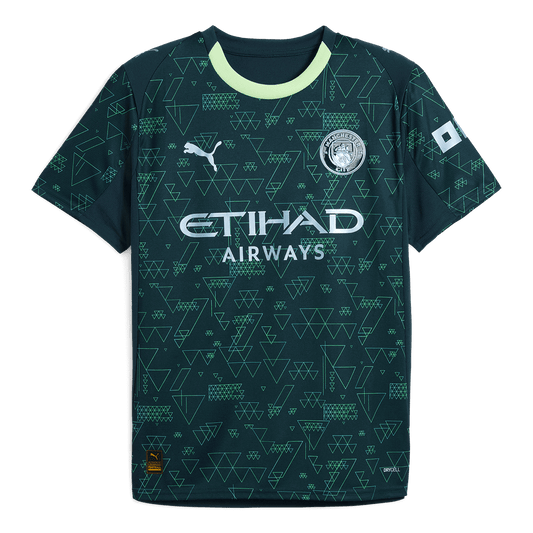 Manchester City Tröja 2025/26 Fourth Away Grön