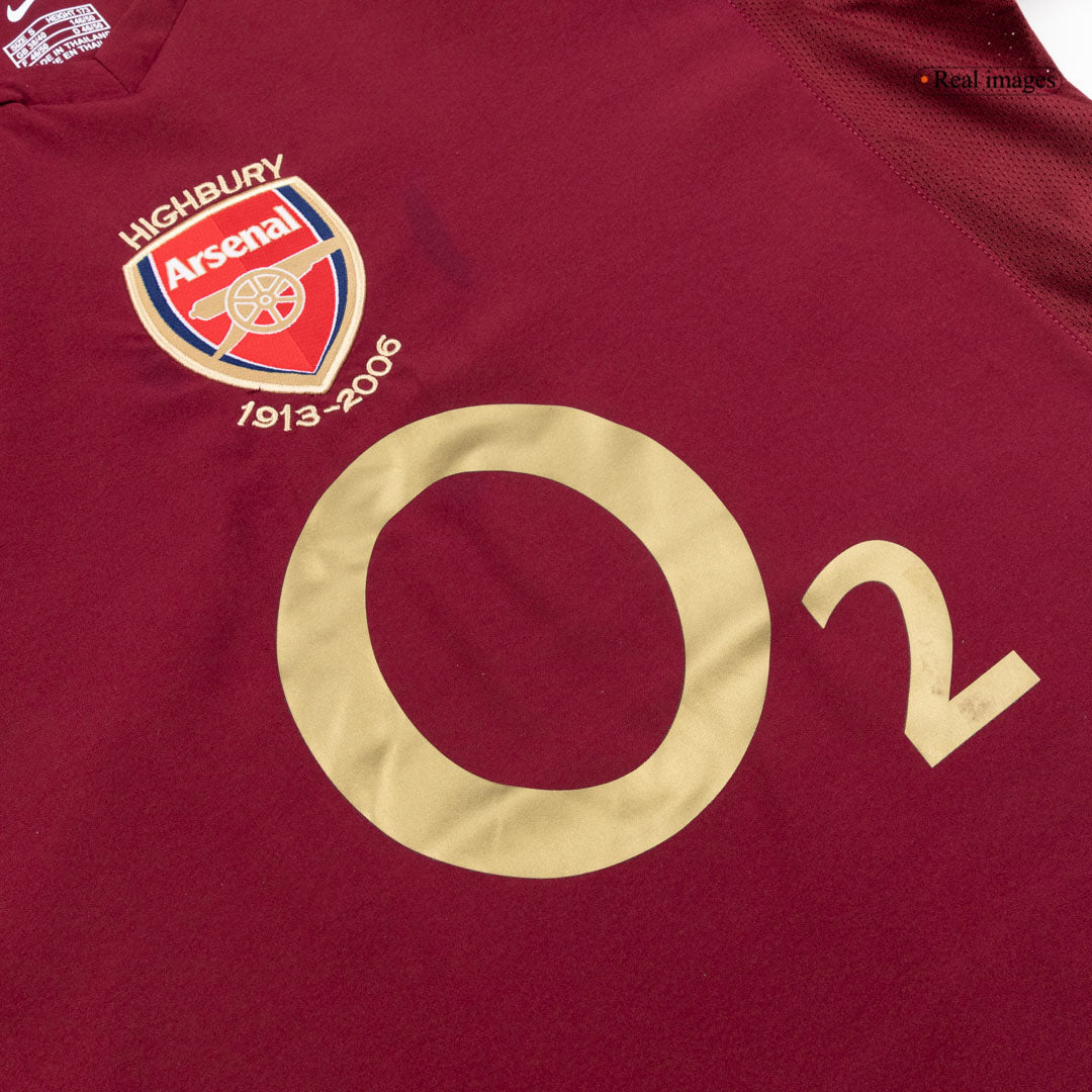 Arsenal Hemmatröja 2005/06 Retro Tröja
 Röd