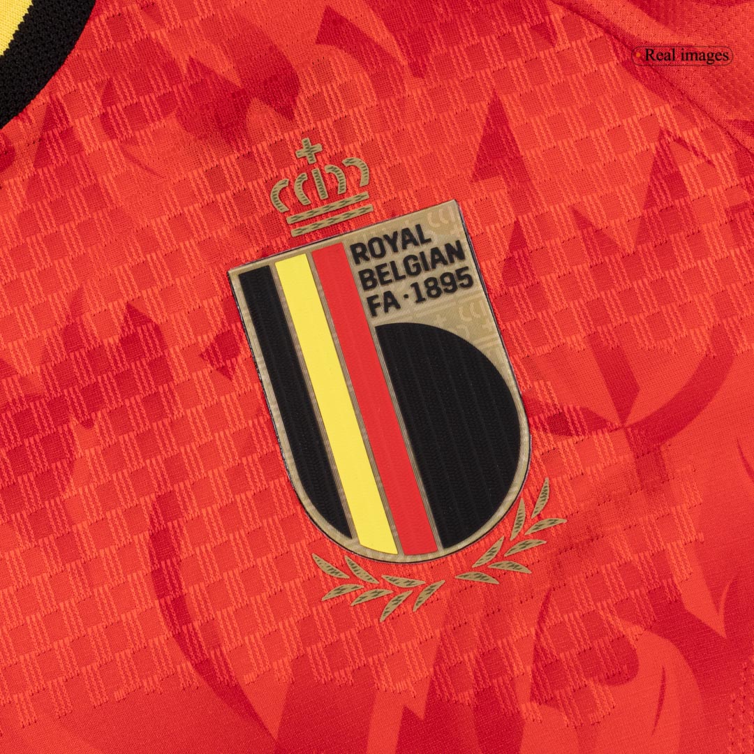 Belgien Tröja 2026 Hemma Autentisk Röd