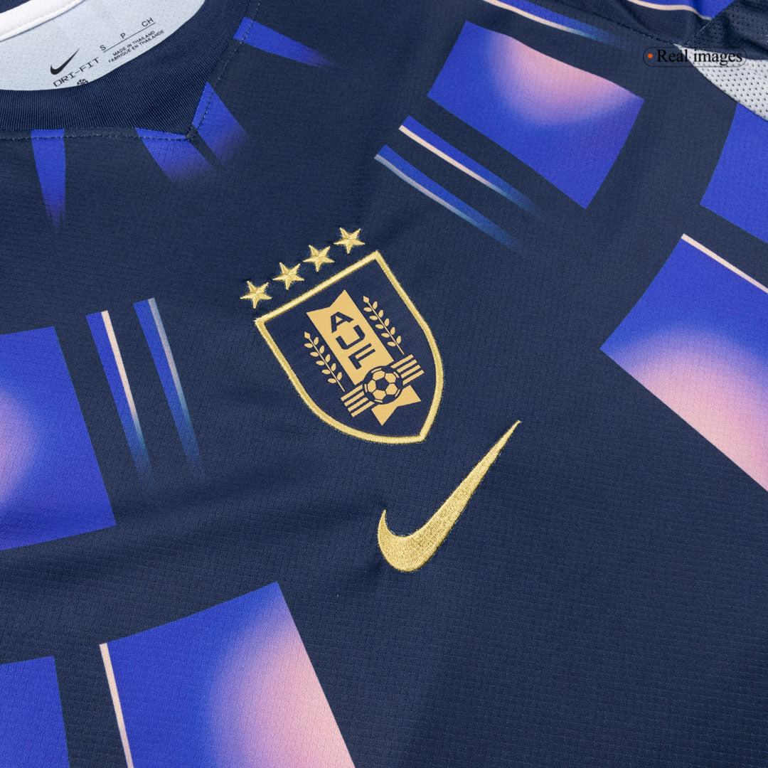 Uruguay Tröja 2026 Borta Mörkblå-5