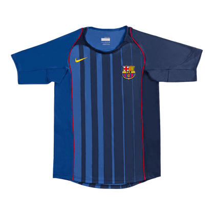 Barcelona Bortatröja 2004/05 Retro Tröja
 Blå