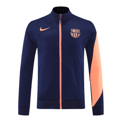 Barcelona Träningsjacka 2025/26 Marinblå & Orange
