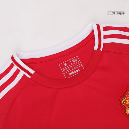 Manchester United Tröja 2024/25 Hemma Långärmad Röd-9