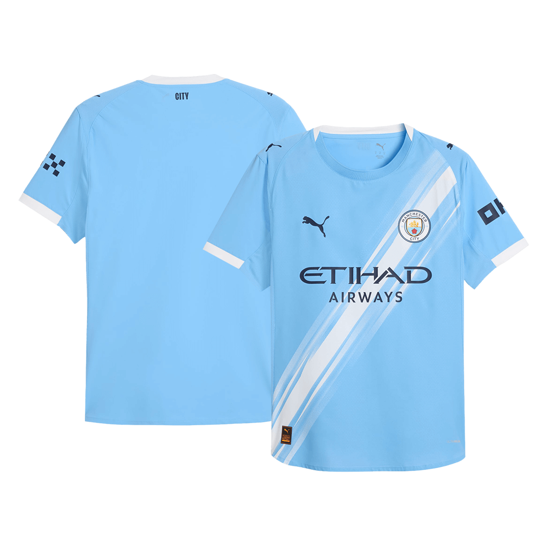 Manchester City Tröja 2025/26 Hemma Blå