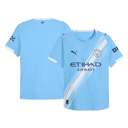 Manchester City Tröja 2025/26 Hemma Blå-13