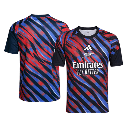 Arsenal Tröja 2025/26 Före match Blue&Red-8
