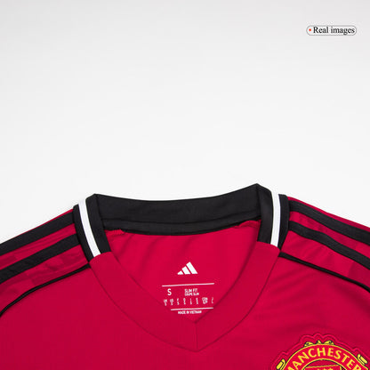 MOUNT #7 Manchester United Tröja 2025/26 Hemma Premium Röd-8