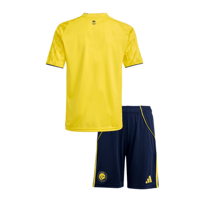Al Nassr Tröja 2025/26 Hemma Gul Barn-13