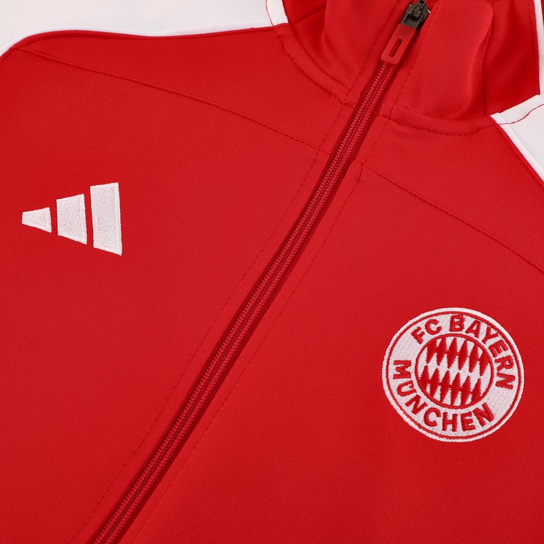 Bayern Munich Träningsjacka 2025/26 Röd-5