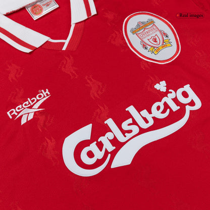 Liverpool Hemmatröja 1996/97 Retro Tröja
 Röd-4