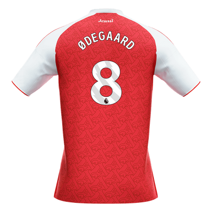 ØDEGAARD #8 Arsenal Tröja 2025/26 Hemma Premium Röd-10
