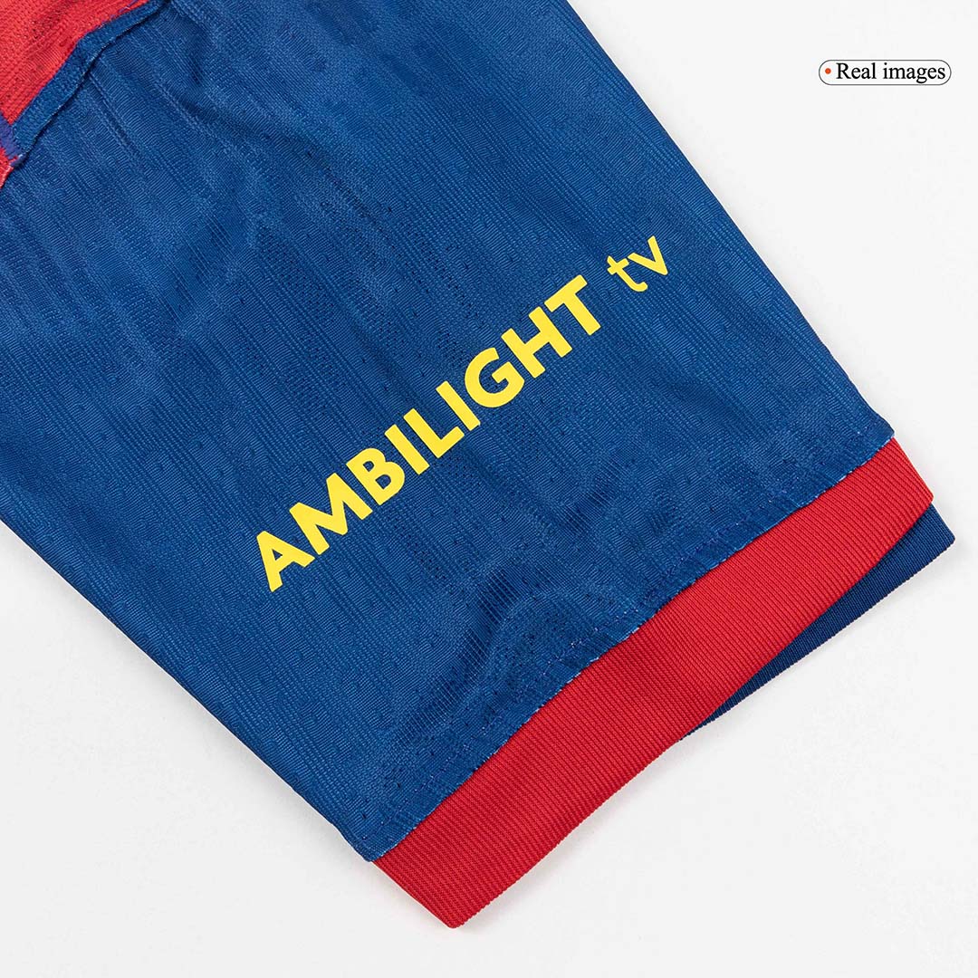 Barcelona Tröja 2025/26 Fourth Away Autentisk Röd & Blå