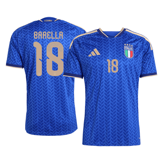 BARELLA #18 Italien Tröja 2026 Hemma Premium Blå