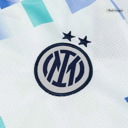 Inter Milan Tröja 2025/26 Borta Vit Barn-11