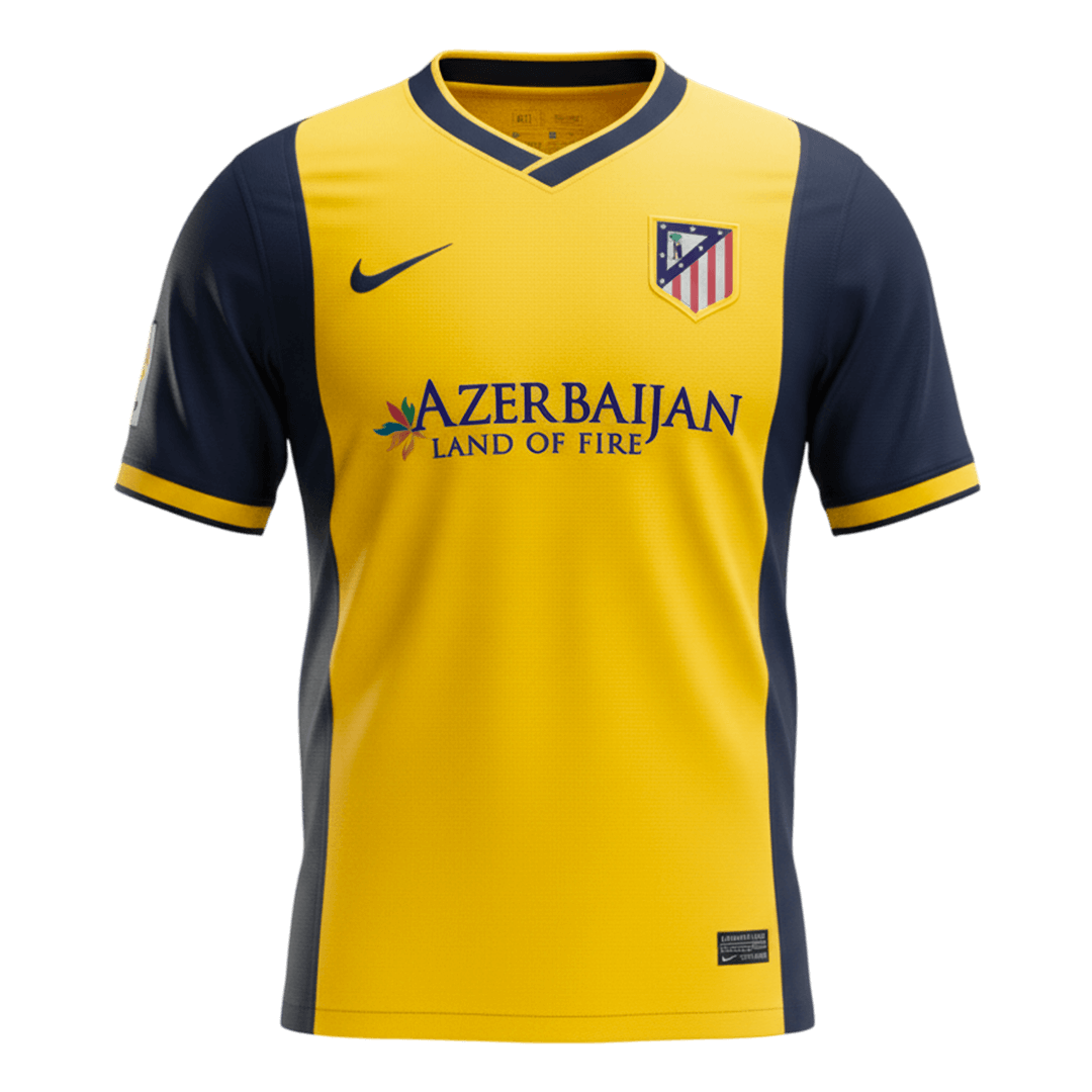 Atletico Madrid Bortatröja 2013/14 Retro Tröja
 Gul