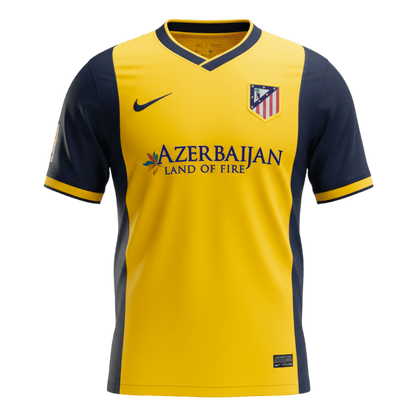 Atletico Madrid Bortatröja 2013/14 Retro Tröja
 Gul